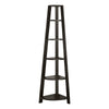 Bookshelf, Bookcase, Etagere, Corner, 5 Tier, 72H, Office, Bedroom - Monarch