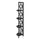 Bookshelf, Bookcase, Etagere, Corner, 4 Tier, 62H, Office, Bedroom - Monarch
