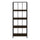 Bookshelf, Bookcase, Etagere, 4 Tier, 62H, Office, Bedroom, Brown Laminate - Monarch