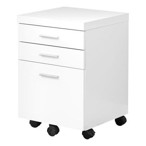 File Cabinet, Rolling Mobile, Storage Drawers, Printer Stand, Office, Work - Monarch
