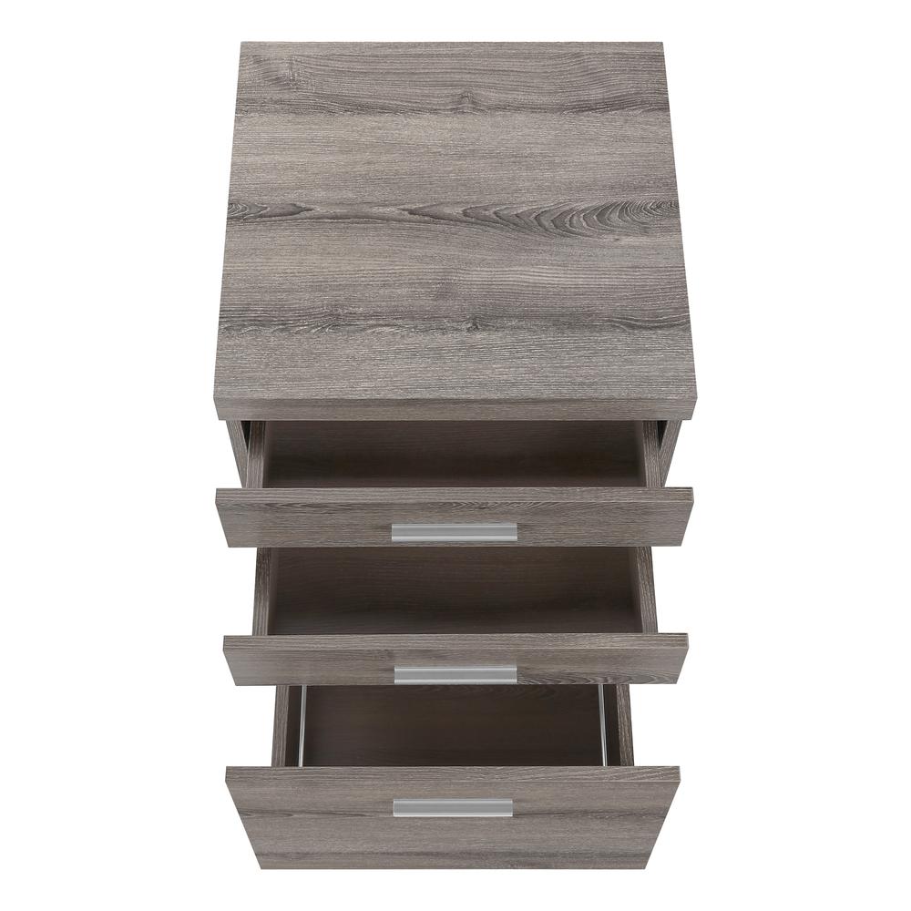 File Cabinet, Rolling Mobile, Storage Drawers, Printer Stand, Office, Work - Monarch