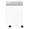 File Cabinet, Rolling Mobile, Storage Drawers, Printer Stand, Office, Work - Monarch