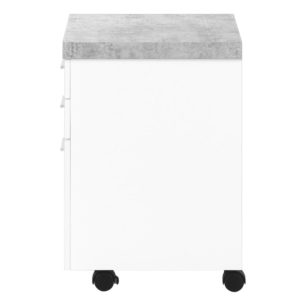 File Cabinet, Rolling Mobile, Storage Drawers, Printer Stand, Office, Work - Monarch