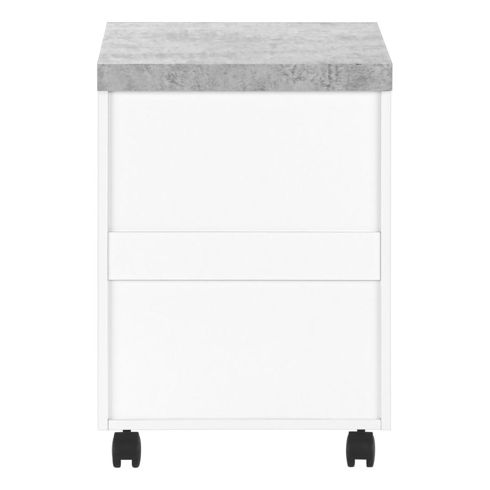 File Cabinet, Rolling Mobile, Storage Drawers, Printer Stand, Office, Work - Monarch