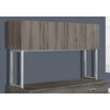 Storage, Drawers, File, Office, Work, Brown Laminate, Grey - Monarch