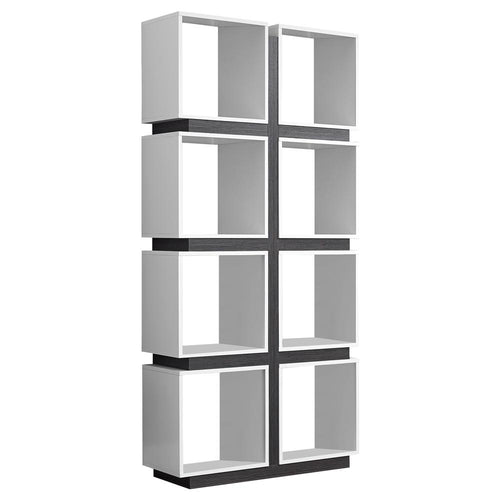 Bookshelf, Bookcase, Etagere, 5 Tier, 71H, Office, Bedroom - Monarch