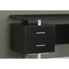 Computer Desk, Home Office, Laptop, Left, Right Set-up, Storage Drawers, 60L - Monarch