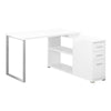 Computer Desk, Home Office, Corner, Left, Right Set-up, Storage Drawers - Monarch