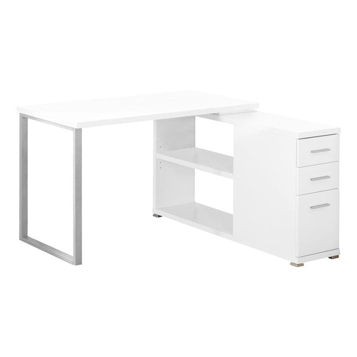 Computer Desk, Home Office, Corner, Left, Right Set-up, Storage Drawers - Monarch