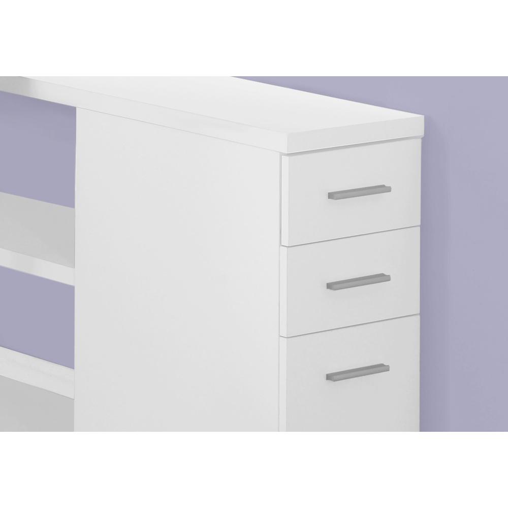 Computer Desk, Home Office, Corner, Left, Right Set-up, Storage Drawers - Monarch