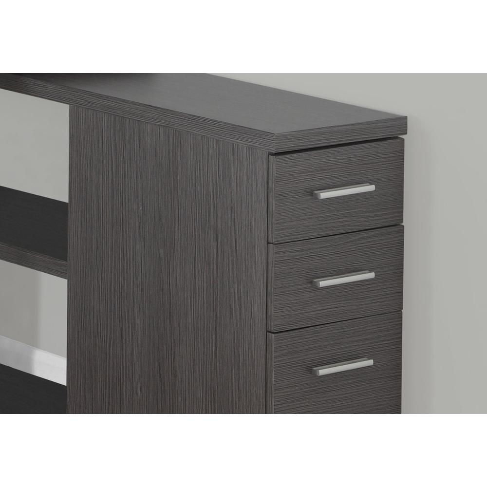 Computer Desk, Home Office, Corner, Left, Right Set-up, Storage Drawers - Monarch