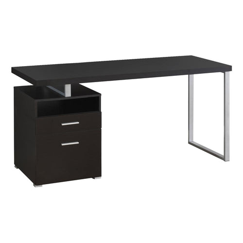 Computer Desk, Home Office, Laptop, Left, Right Set-up, Storage Drawers, 60 - Monarch