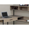 Computer Desk, Home Office, Corner, Storage Drawers, L Shape, Work, Laptop - Monarch