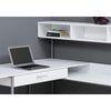 Computer Desk, Home Office, Corner, Storage Drawers, L Shape, Work, Laptop - Monarch
