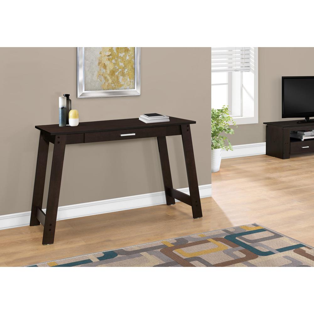 Computer Desk, Home Office, Laptop, Storage Drawers, Work, Brown Laminate - Monarch