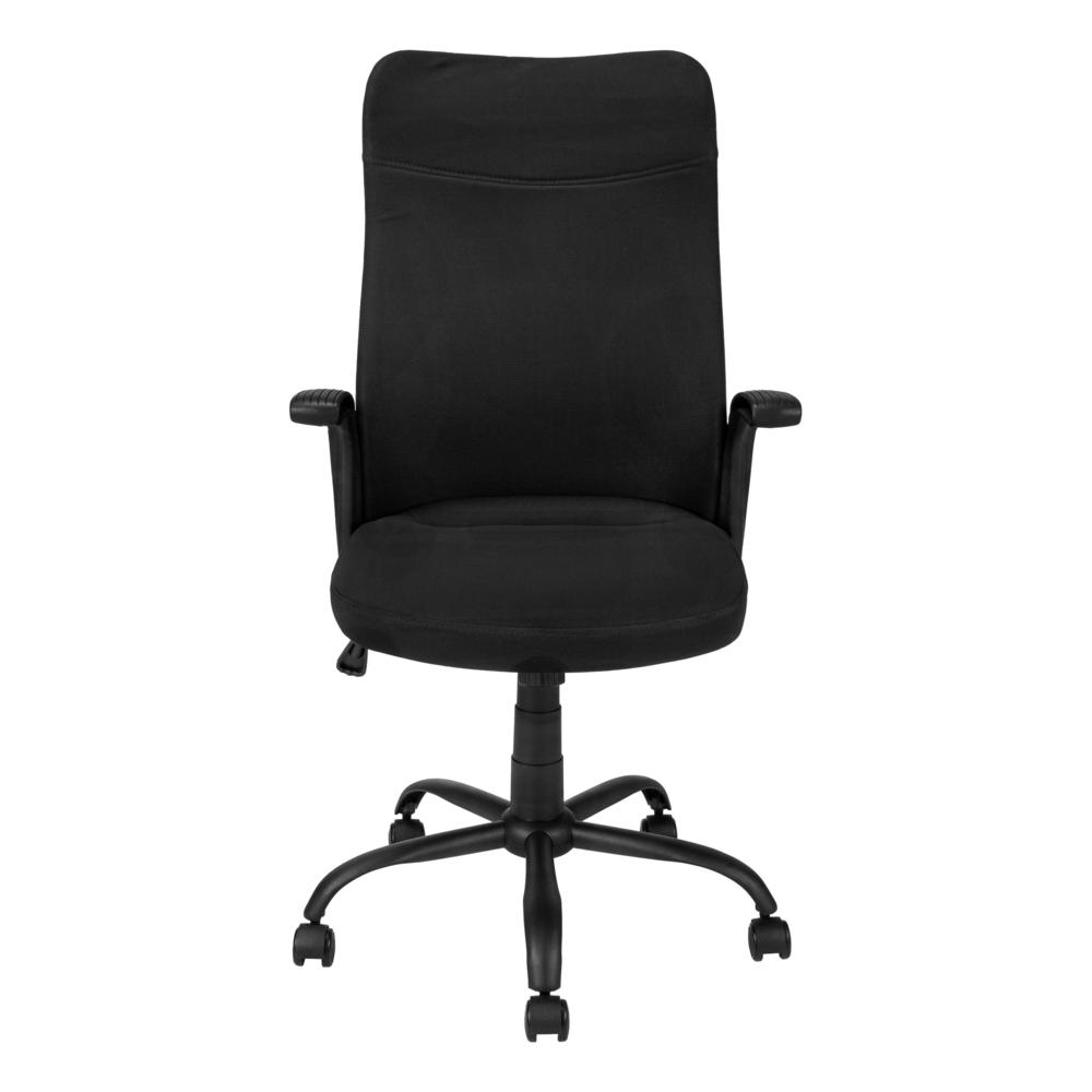 Office Chair, Adjustable Height, Swivel, Ergonomic, Armrests, Computer Desk - Monarch
