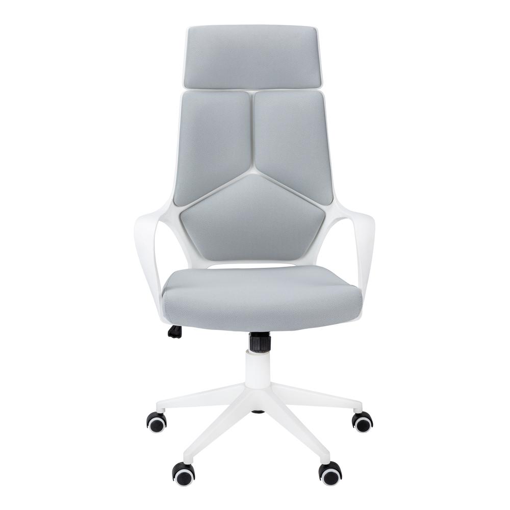Office Chair, Adjustable Height, Swivel, Ergonomic, Armrests, Computer Desk - Monarch