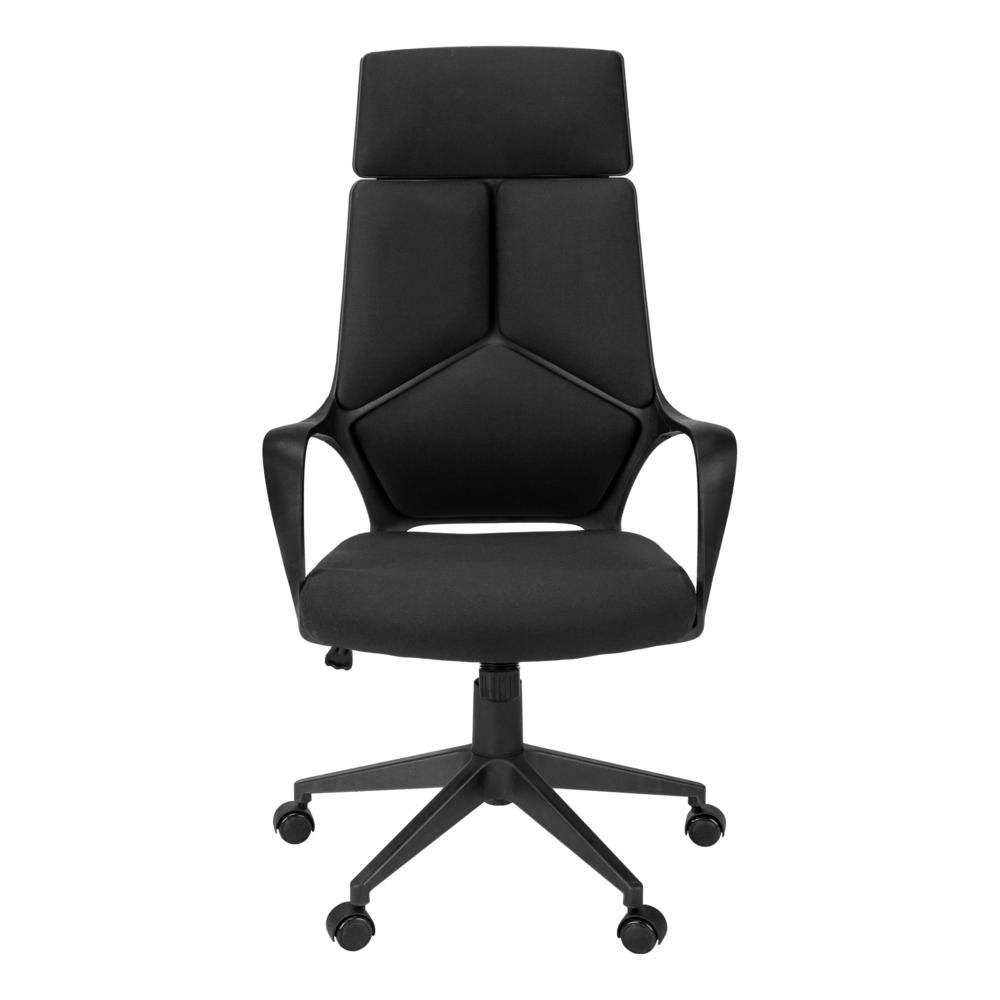 Office Chair, Adjustable Height, Swivel, Ergonomic, Armrests, Computer Desk - Monarch