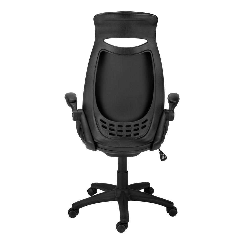Office Chair, Adjustable Height, Swivel, Ergonomic, Armrests, Computer Desk - Monarch