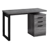 Computer Desk, Home Office, Laptop, Left, Right Set-up, Storage Drawers, 48L - Monarch