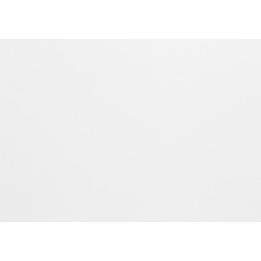 Computer Desk, Home Office, Laptop, Storage Drawers, 48L, Work, White Laminate - Monarch