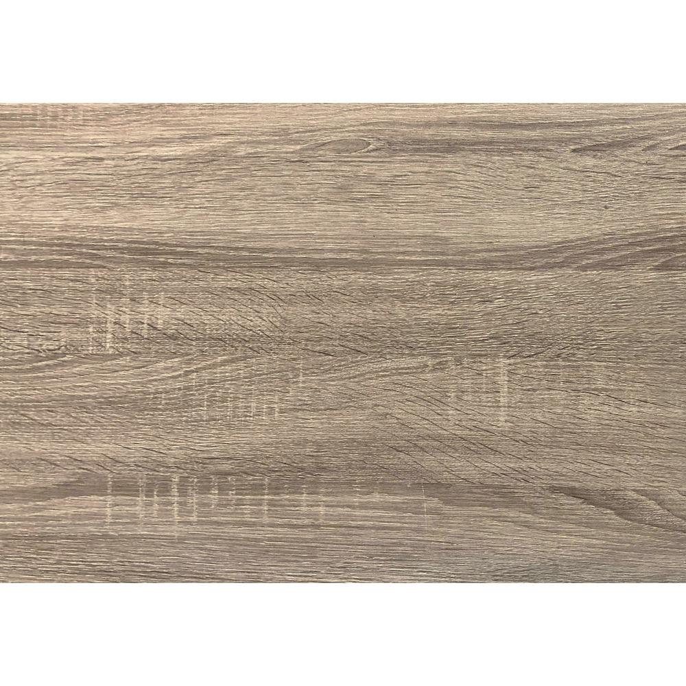 Computer Desk, Home Office, Laptop, 48L, Work, Brown Laminate, Black - Monarch