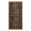 Bookshelf, Bookcase, Etagere, 5 Tier, 48H, Office, Bedroom, Brown Laminate - Monarch