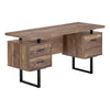 Computer Desk, Home Office, Laptop, Left, Right Set-up, Storage Drawers, 60L - Monarch Specialities