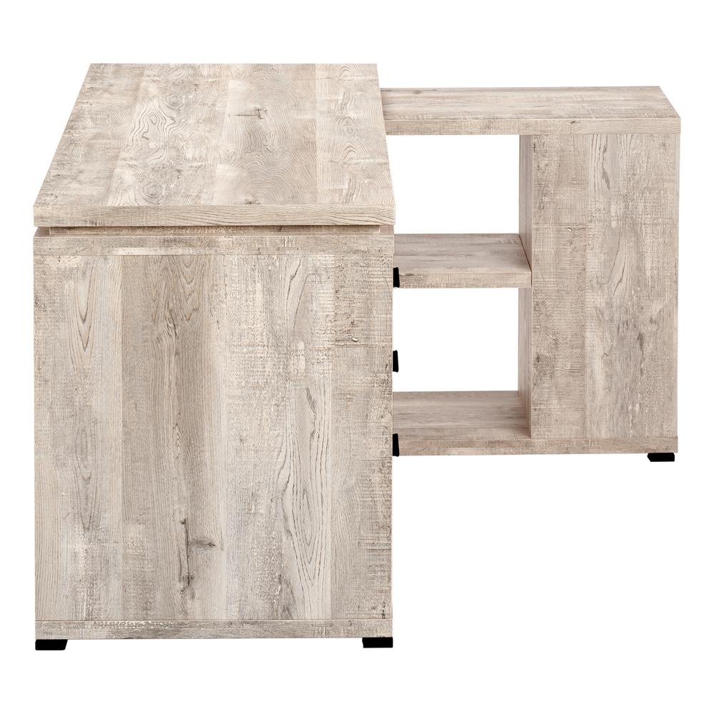 Computer Desk, Home Office, Corner, Left, Right Set-up, Storage Drawers - Monarch