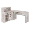 Computer Desk, Home Office, Corner, Left, Right Set-up, Storage Drawers - Monarch