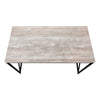 Computer Desk, Home Office, Laptop, Work, Beige Laminate, Black - Monarch