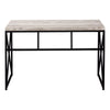 Computer Desk, Home Office, Laptop, Work, Beige Laminate, Black - Monarch