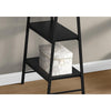 Computer Desk, Home Office, Laptop, Storage Shelves, 48L, Work, Black Laminate - Monarch