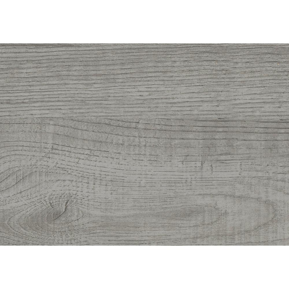 Computer Desk, Home Office, Laptop, Storage Shelves, 48L, Work, Grey Laminate - Monarch