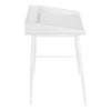 Computer Desk, Home Office, Laptop, Storage Shelves, 48L - Monarch