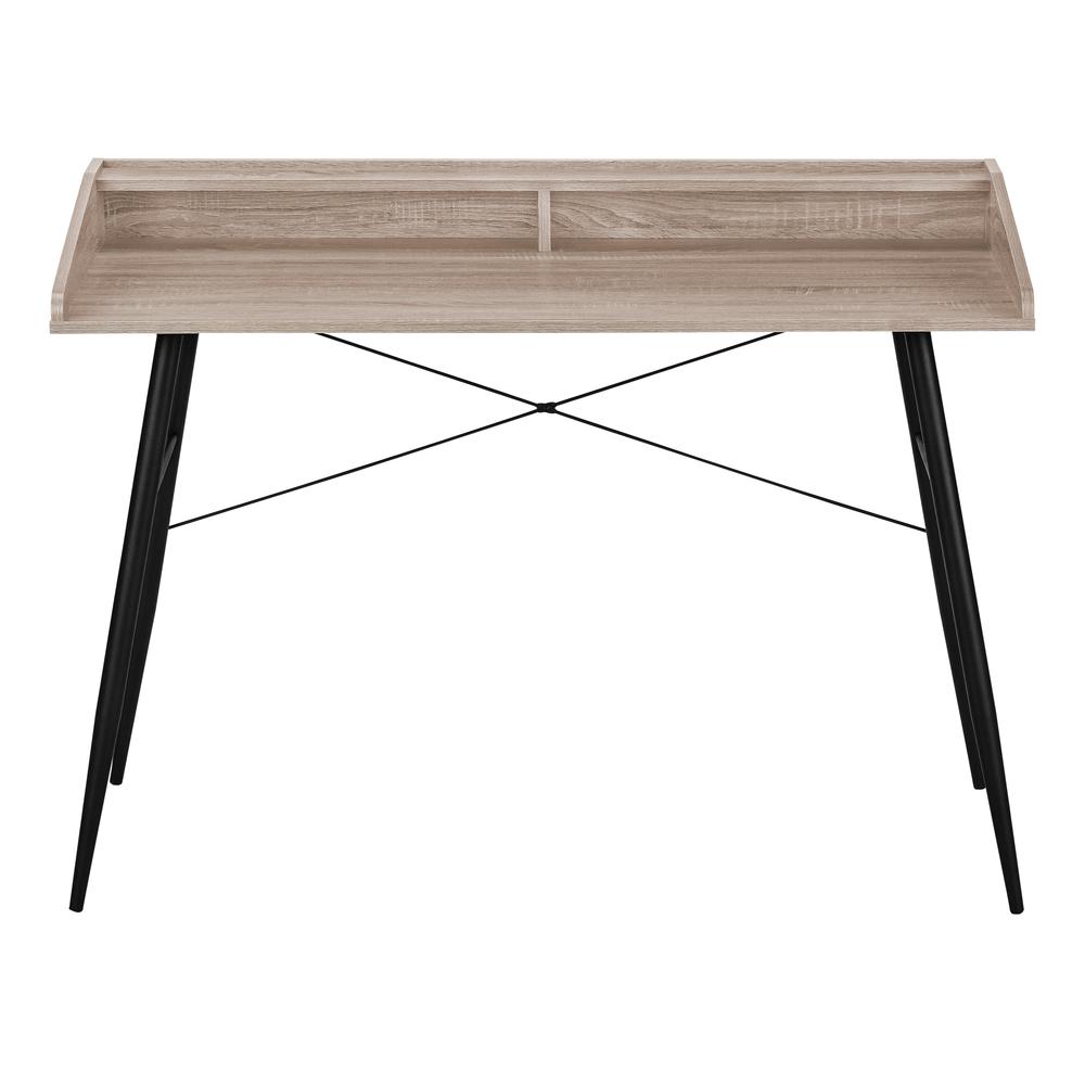 Computer Desk, Home Office, Laptop, Storage Shelves, 48l - Monarch
