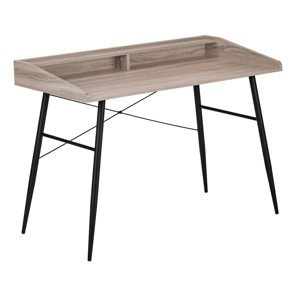 Computer Desk, Home Office, Laptop, Storage Shelves, 48l - Monarch