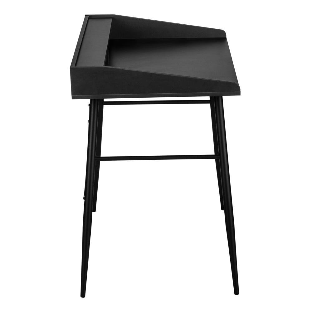 Computer Desk, Home Office, Laptop, Storage Shelves, 48L - Monarch