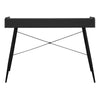 Computer Desk, Home Office, Laptop, Storage Shelves, 48L - Monarch