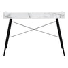 Computer Desk, Home Office, Laptop, Storage Shelves, 48L - Monarch