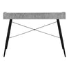 Computer Desk, Home Office, Laptop, Storage Shelves, 48L - Monarch