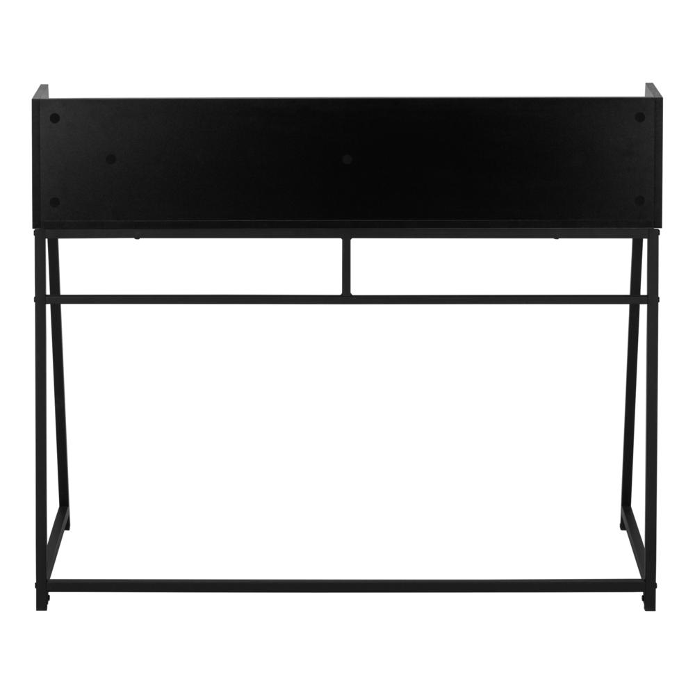 Computer Desk, Home Office, Laptop, Storage Shelves, 48L - Monarch