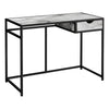 Computer Desk, Home Office, Laptop, Storage Drawer, 42L - Monarch