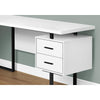 Computer Desk, Home Office, Corner, Left, Right Set-up, Storage Drawers, 70L - Monarch