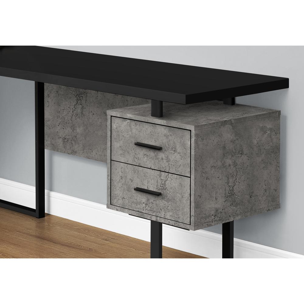 Computer Desk, Home Office, Corner, Left, Right Set-up, Storage Drawers, 70L, L - Monarch
