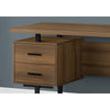 Computer Desk, Home Office, Laptop, Left, Right Set-up, Storage Drawers, 60L, W - Monarch