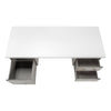 Computer Desk, Home Office, Laptop, Left, Right Set-up, Storage Drawers, 60L - Monarch