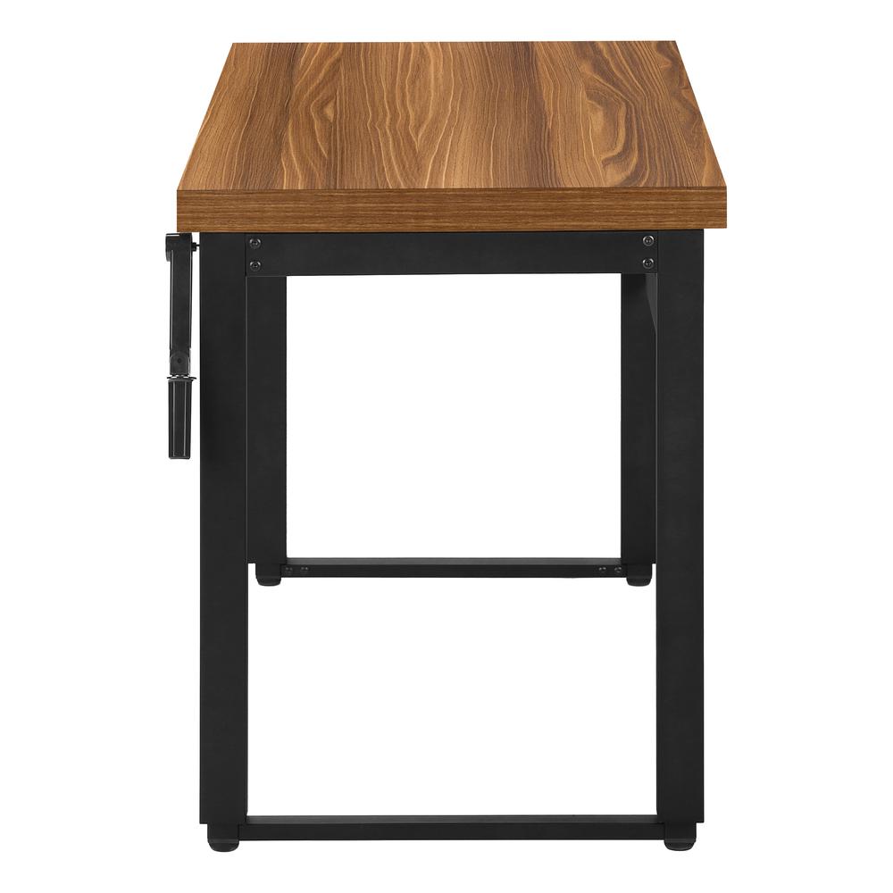 Computer Desk, Home Office, Standing, Adjustable, 48L, Work, Laptop - Monarch