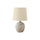 Lighting, 19''H, Table Lamp, Beige Resin, Beige Shade, Transitional - Monarch