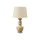 Lighting, 28''H, Table Lamp, Beige Resin, Beige Shade, Transitional - Monarch